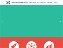 Tablet Screenshot of invest2innovate.com